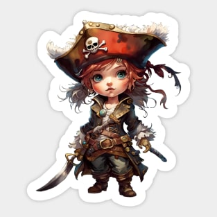 The Littlest Pirate Sticker